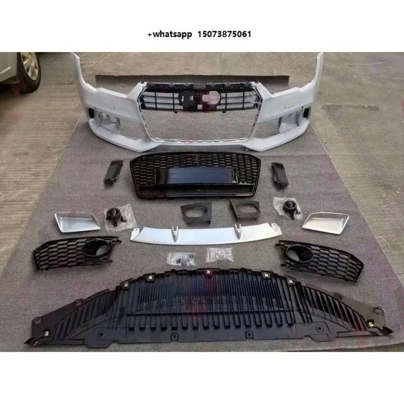 Upgrade to RS7 Style for A7 2016-2018 Body Kit Include Front Bumper with Grille
Upgrade to RS7 Style for A7 2016-2018 Body Kit Include Front Bumper with Grille