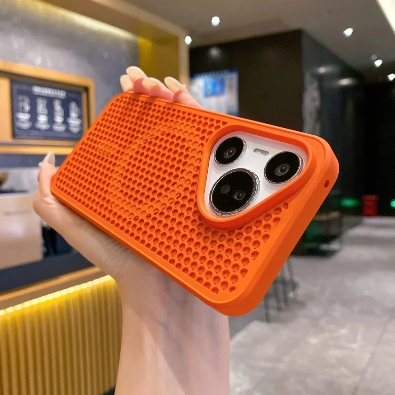 Heat Dissipation Honeycomb Hole Grid Magnetic Wireless Charging For Magsafe Case For Huawei Mate 50 60 70 Pro Pure 70 Pro Cover
Heat Dissipation Honeycomb Hole Grid Magnetic Wireless Charging For Magsafe Case For Huawei Mate 50 60 70 Pro Pure 70 Pro Cover