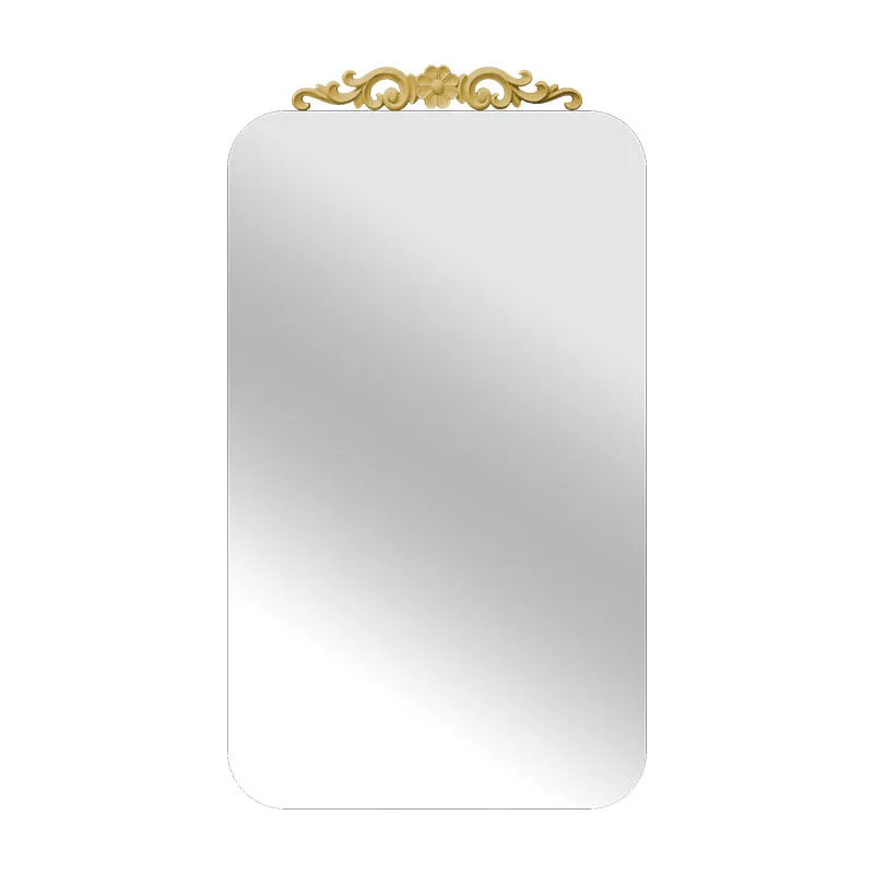 French full-body mirror against the wall hand-customized large-size high-value floor mirror retro full-length mirror home use
French full-body mirror against the wall hand-customized large-size high-value floor mirror retro full-length mirror home use