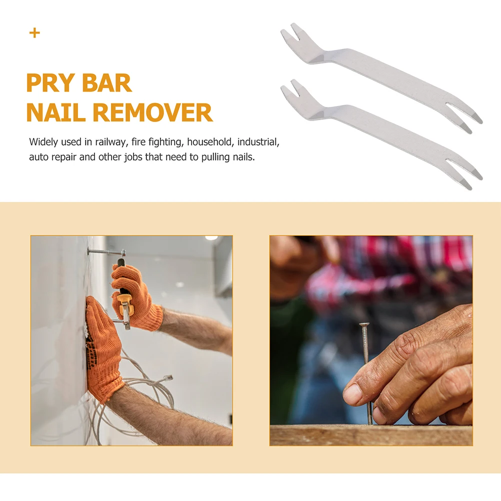 2Pcs TrimRemovalTool Kit StainlessSteel PryBoard Fastener AutomotivePanel DoorTools Installation Lightweight Durable 
2Pcs TrimRemovalTool Kit StainlessSteel PryBoard Fastener AutomotivePanel DoorTools Installation Lightweight Durable