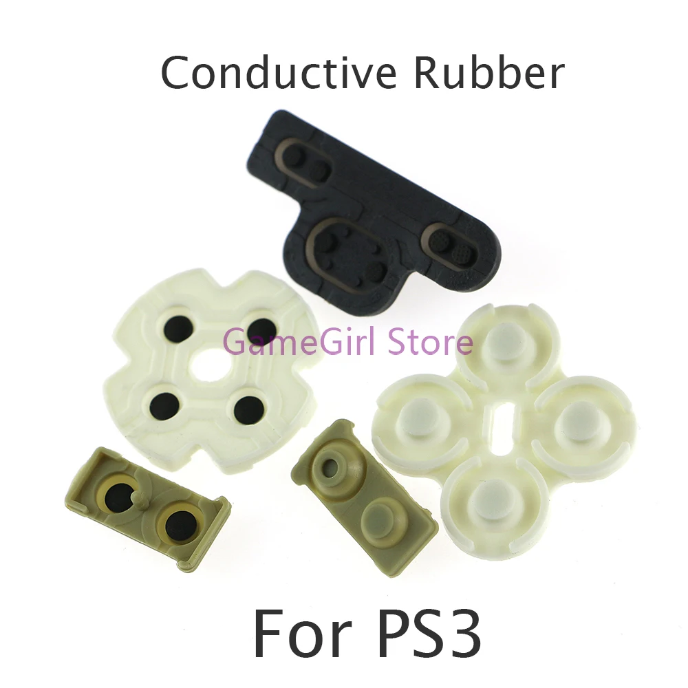 100sets Soft Silicone Conductive Rubber Button Pad For PlayStation 3 PS3 Controller Replacement
100sets Soft Silicone Conductive Rubber Button Pad For PlayStation 3 PS3 Controller Replacement