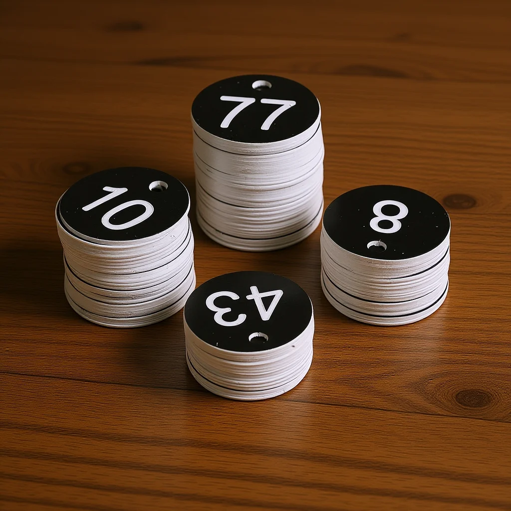 100Pcs Plastic Number Tags Clear Visible Id Label for Key Rings Chains Lockers Offices Schools Warehouses Reusable Numbered
100Pcs Plastic Number Tags Clear Visible Id Label for Key Rings Chains Lockers Offices Schools Warehouses Reusable Numbered