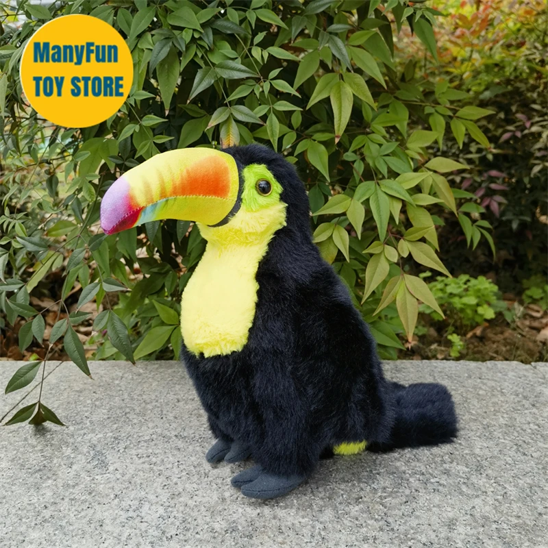 Toucan Plush Animal Realistic Toco Toucan Stuffed Toy Lifelike Hornbill Plushie Rainbow-billed Toucan Simulation Doll Collectors
Toucan Plush Animal Realistic Toco Toucan Stuffed Toy Lifelike Hornbill Plushie Rainbow-billed Toucan Simulation Doll Collectors