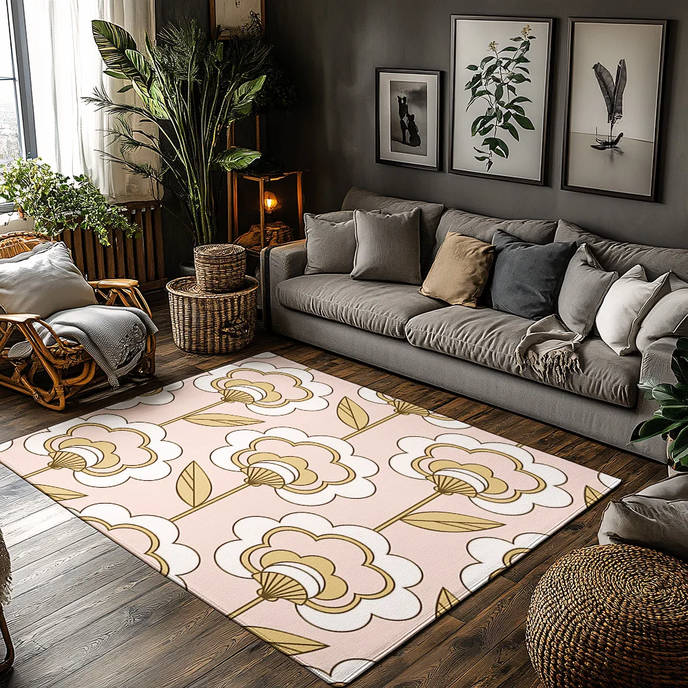 Floral Area Rug Vintage Persian Style Home Decor Non Slip Floor Mat Living Room Carpet Bohemian Chic Modern Abstract Pattern Rug
Floral Area Rug Vintage Persian Style Home Decor Non Slip Floor Mat Living Room Carpet Bohemian Chic Modern Abstract Pattern Rug