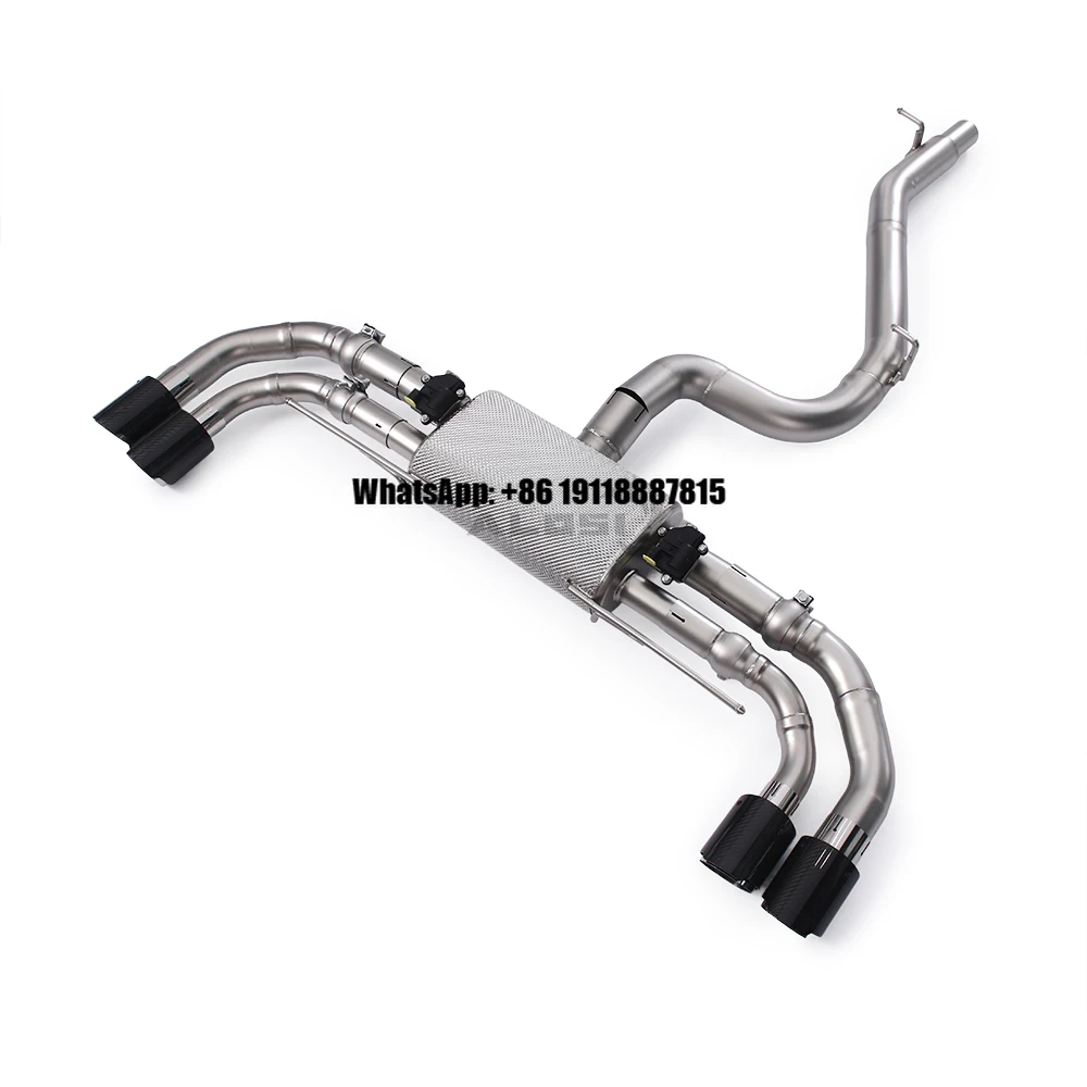 Cat Back Exhaust System for Audi TTS 2.0T (8S) 2014-2018 SS304 High-performance Exhaust System Sports Car Muffler Valve Switch
Cat Back Exhaust System for Audi TTS 2.0T (8S) 2014-2018 SS304 High-performance Exhaust System Sports Car Muffler Valve Switch