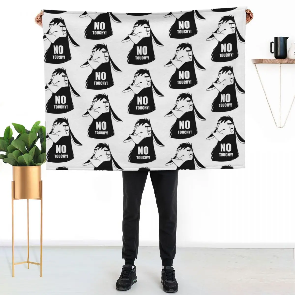 NO TOUCHY! Throw Blanket Elegant Warm Throw Blanket for Hotel Home
NO TOUCHY! Throw Blanket Elegant Warm Throw Blanket for Hotel Home