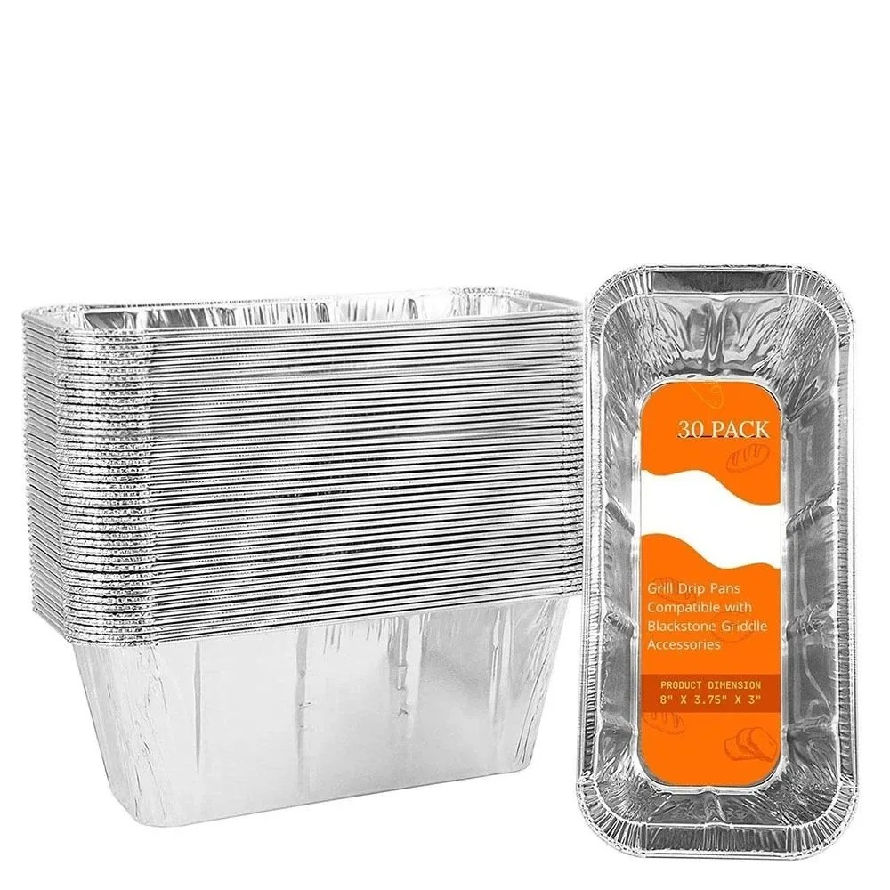 30/50Pcs Disposable Grill Grease Tray Heavy Duty Aluminum Grease Tray Liner Deep Design Grease Cup Liners Kitchen Prep
30/50Pcs Disposable Grill Grease Tray Heavy Duty Aluminum Grease Tray Liner Deep Design Grease Cup Liners Kitchen Prep
