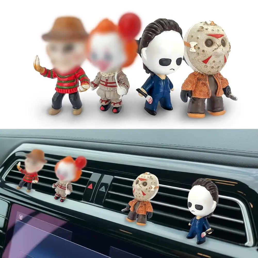 Free Shipping3D Resin Horror Movie Character Car Air Freshener, Spooky Air Freshener Vent Clips, Horror-themed Car Accessories,
Free Shipping3D Resin Horror Movie Character Car Air Freshener, Spooky Air Freshener Vent Clips, Horror-themed Car Accessories,