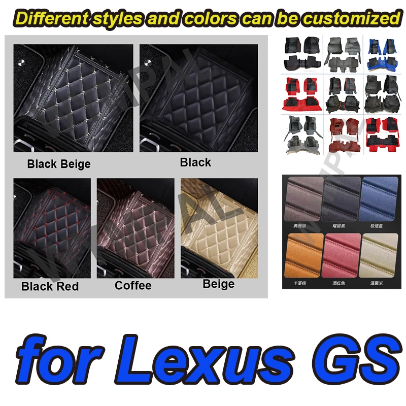 LUXURY Car Floor Mats For Lexus GS 2011 2010 2009 2008 Waterproof Carpet Rugs Custom Auto Accessories Interior Part Replacement
LUXURY Car Floor Mats For Lexus GS 2011 2010 2009 2008 Waterproof Carpet Rugs Custom Auto Accessories Interior Part Replacement