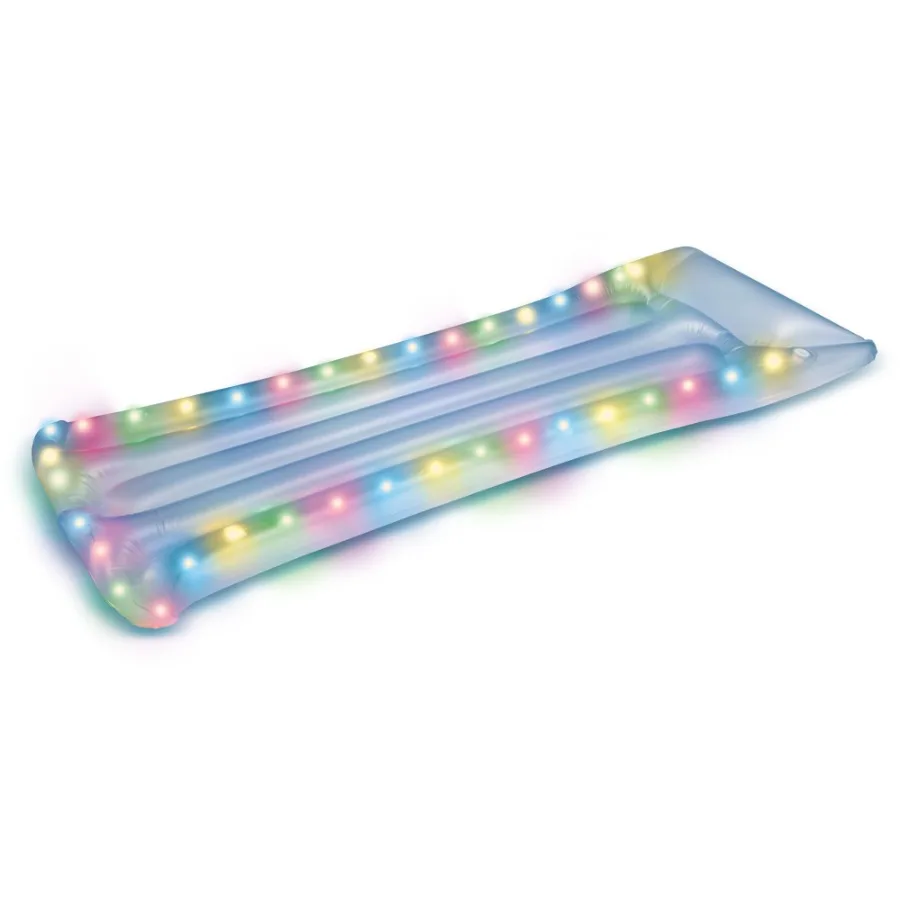 LED Pool Raft Inflatable Color-Changing LED Light-Up Pool Float, Waterproof Lounge Raft
LED Pool Raft Inflatable Color-Changing LED Light-Up Pool Float, Waterproof Lounge Raft
