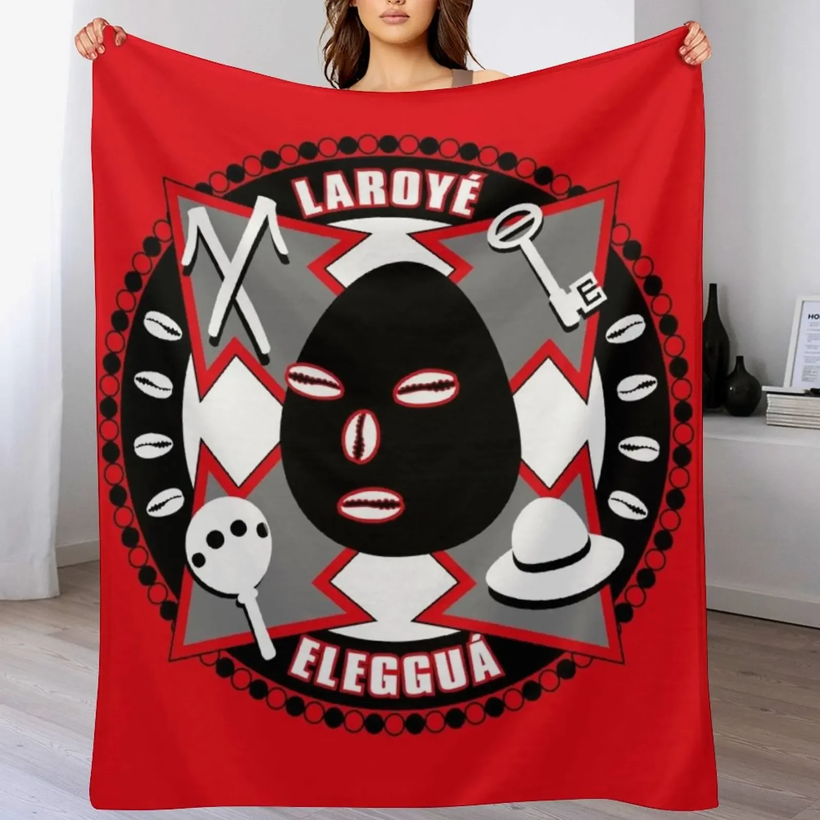 Eleggua the Guardian Throw Blanket Fluffy Cozy Throw Blanket for Home Decor
Eleggua the Guardian Throw Blanket Fluffy Cozy Throw Blanket for Home Decor
