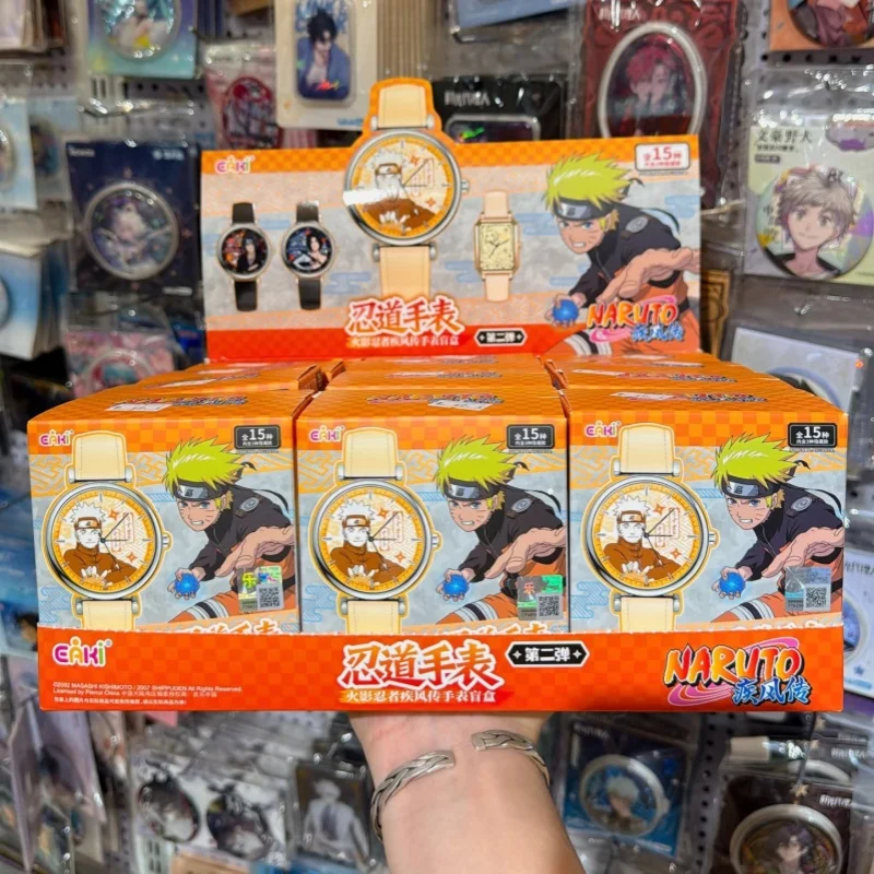 Hot EAKI Naruto Shippuden Nindo Watch Series Blind Box Naruto Sasuke Sakura Anime Themed Collectible Wristwatch Birthday Gift
Hot EAKI Naruto Shippuden Nindo Watch Series Blind Box Naruto Sasuke Sakura Anime Themed Collectible Wristwatch Birthday Gift