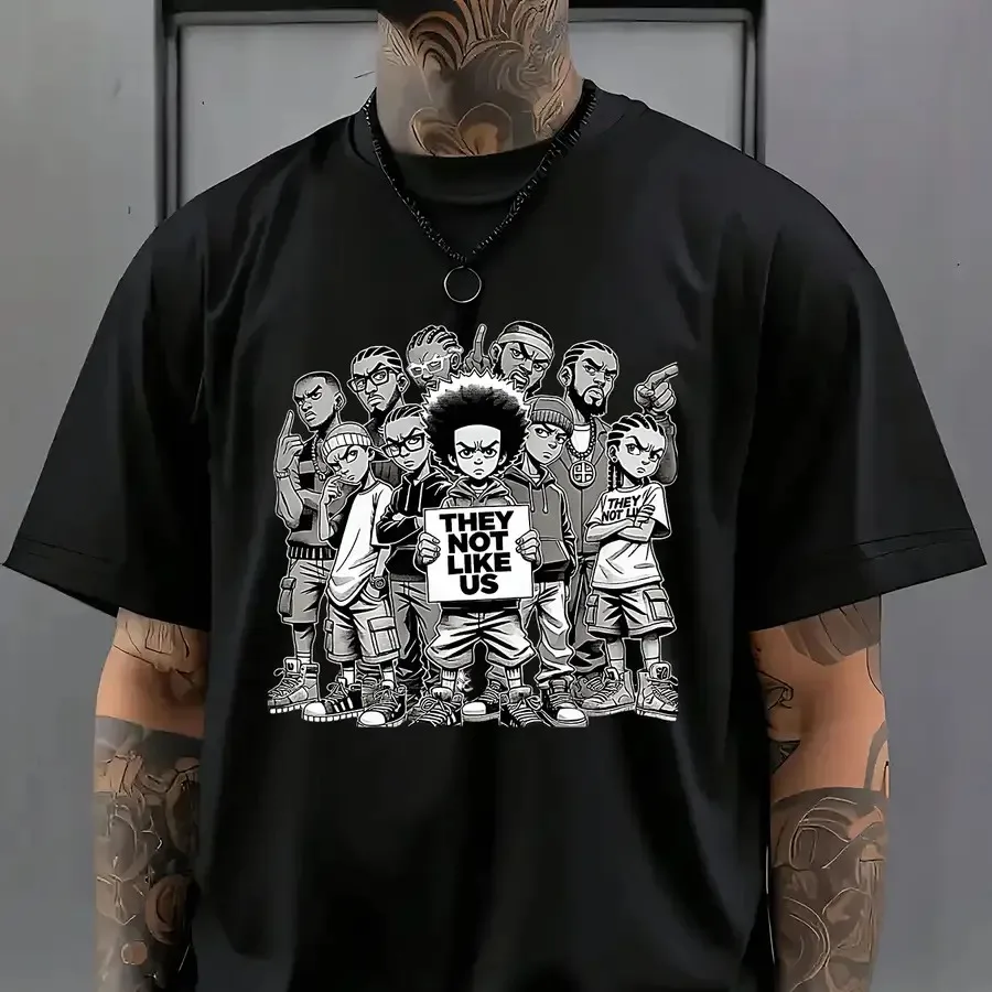 Cool Boy Individual Attitude Statement Print Men'S Casual T-Shirt, Summer Men'S Round Neck Short Sleeve T-Shirt Men'S Fashion V
Cool Boy Individual Attitude Statement Print Men'S Casual T-Shirt, Summer Men'S Round Neck Short Sleeve T-Shirt Men'S Fashion V