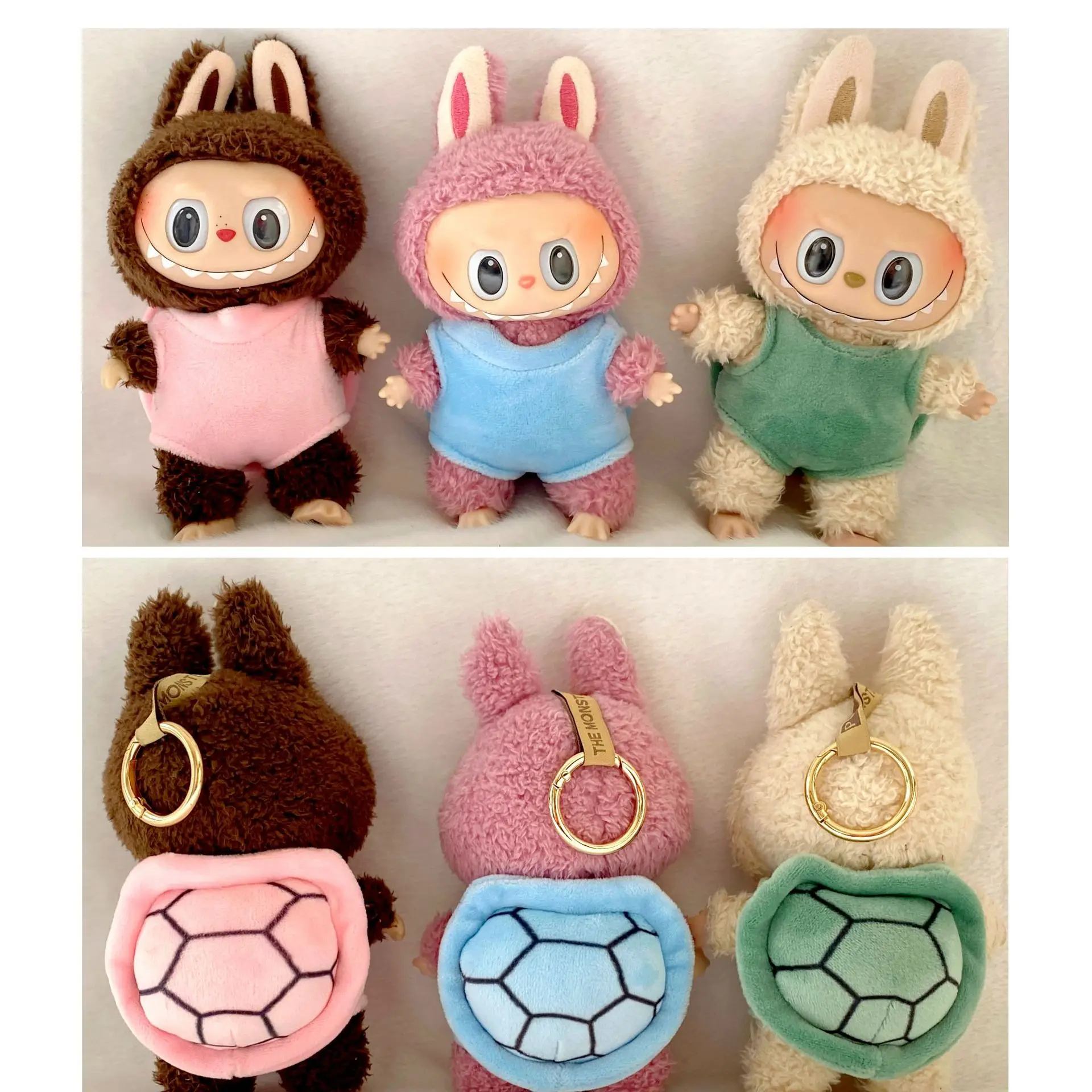 Labubu Doll Clothing 17cm Universal Turtle & Little Bee Onesie Outfit - For Labubu I/II Idol Dolls Sitting Party
Labubu Doll Clothing 17cm Universal Turtle & Little Bee Onesie Outfit - For Labubu I/II Idol Dolls Sitting Party