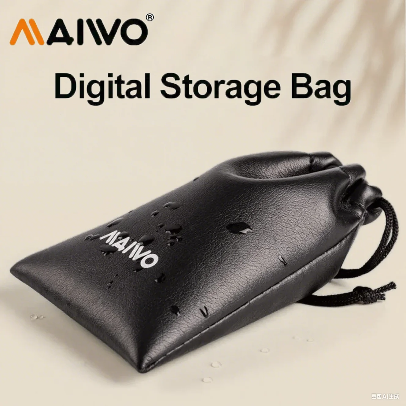 MAIWO PU Leather Headphone Bag Waterproof Drawstring Storage Pouch for Earphones/Headset/Data Cable High Quality Organizer Case
MAIWO PU Leather Headphone Bag Waterproof Drawstring Storage Pouch for Earphones/Headset/Data Cable High Quality Organizer Case