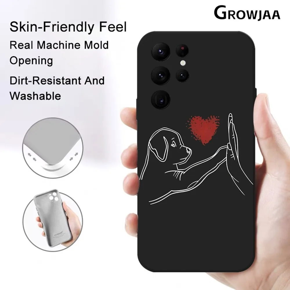 Cat and Dog High Five Phone Case for Samsung Galaxy S24 Ultra S22 S23 Ultra S21 S20 Protective Silicone Funda Anti Drop Cover
Cat and Dog High Five Phone Case for Samsung Galaxy S24 Ultra S22 S23 Ultra S21 S20 Protective Silicone Funda Anti Drop Cover