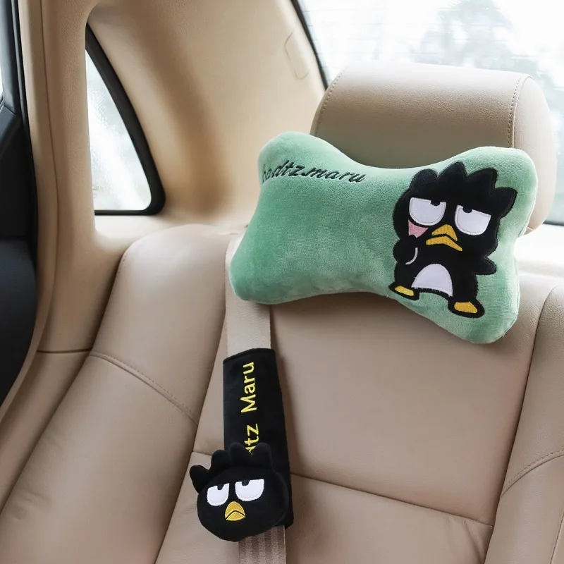 Sweet Bad Badtz-Maru Anime Kawaii Sanrio Ins Neck Protectors Cute Lovely Doll Car Headrests Cushion Pillow Gifts for Kids
Sweet Bad Badtz-Maru Anime Kawaii Sanrio Ins Neck Protectors Cute Lovely Doll Car Headrests Cushion Pillow Gifts for Kids
