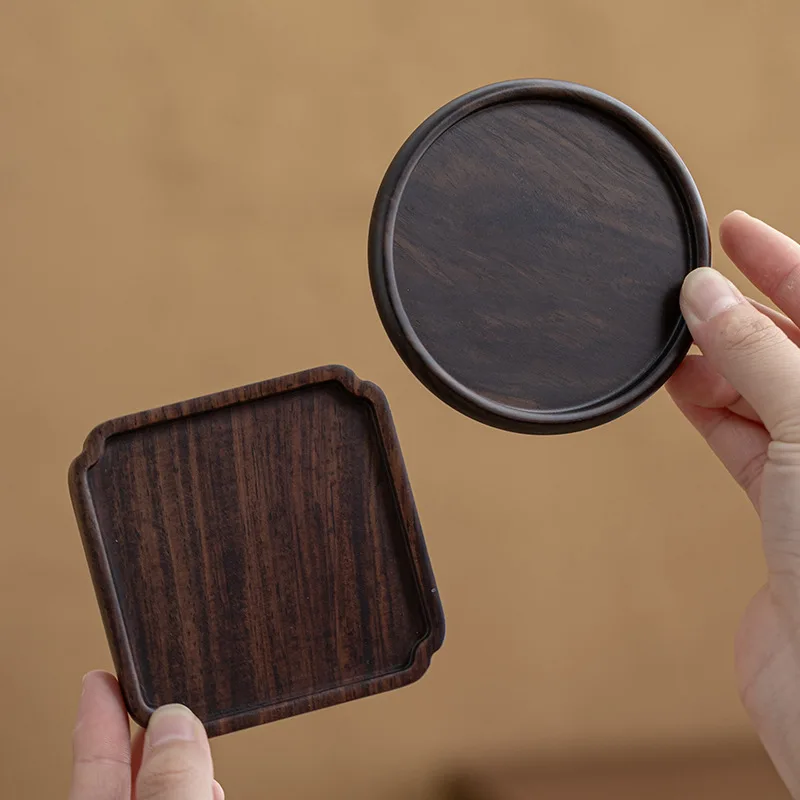 Ebony Solid Wood Coaster Tea Ceremony Kung Fu Tea Cup Holder Creative Tea Set Accessories Wooden Heat Insulation Pad
Ebony Solid Wood Coaster Tea Ceremony Kung Fu Tea Cup Holder Creative Tea Set Accessories Wooden Heat Insulation Pad
