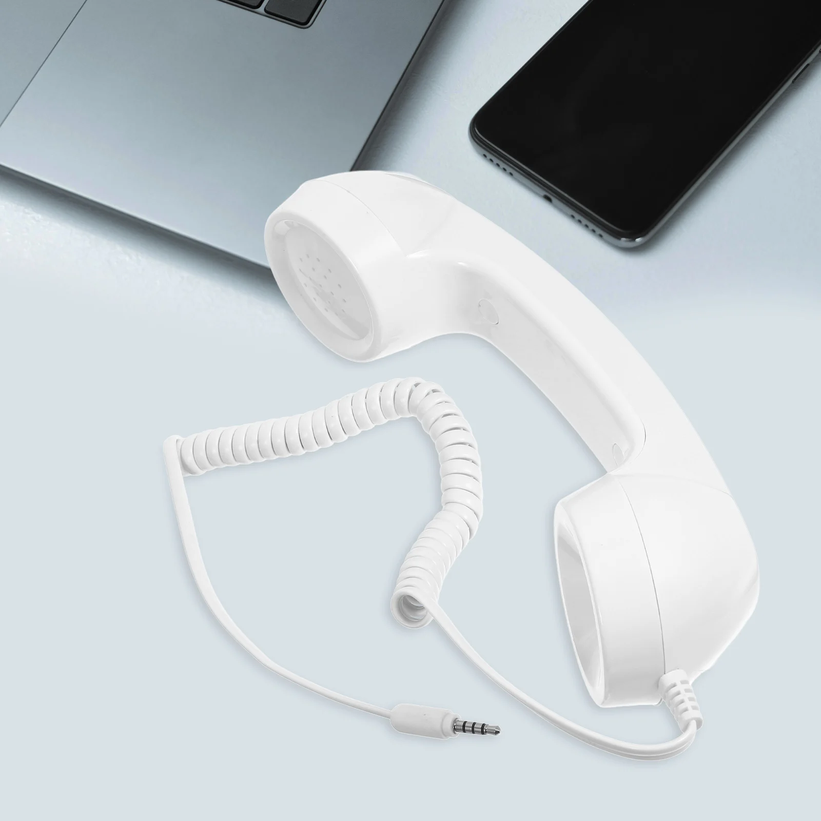 Retro Telephone Handset Vintage Phone Wired Handset for Home Landline Replacement Plastic Glossy Finish Clear Sound Universal
Retro Telephone Handset Vintage Phone Wired Handset for Home Landline Replacement Plastic Glossy Finish Clear Sound Universal