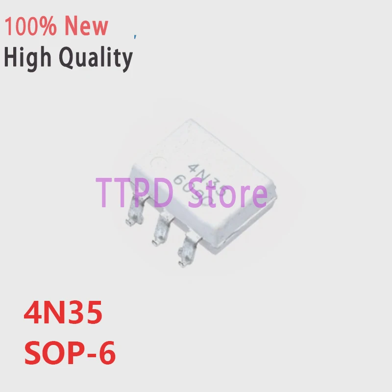 Original Genuine Patch 4N35S-TA1 SMD-6 Transistor Output Photocoupler Chip High Quality
Original Genuine Patch 4N35S-TA1 SMD-6 Transistor Output Photocoupler Chip High Quality
