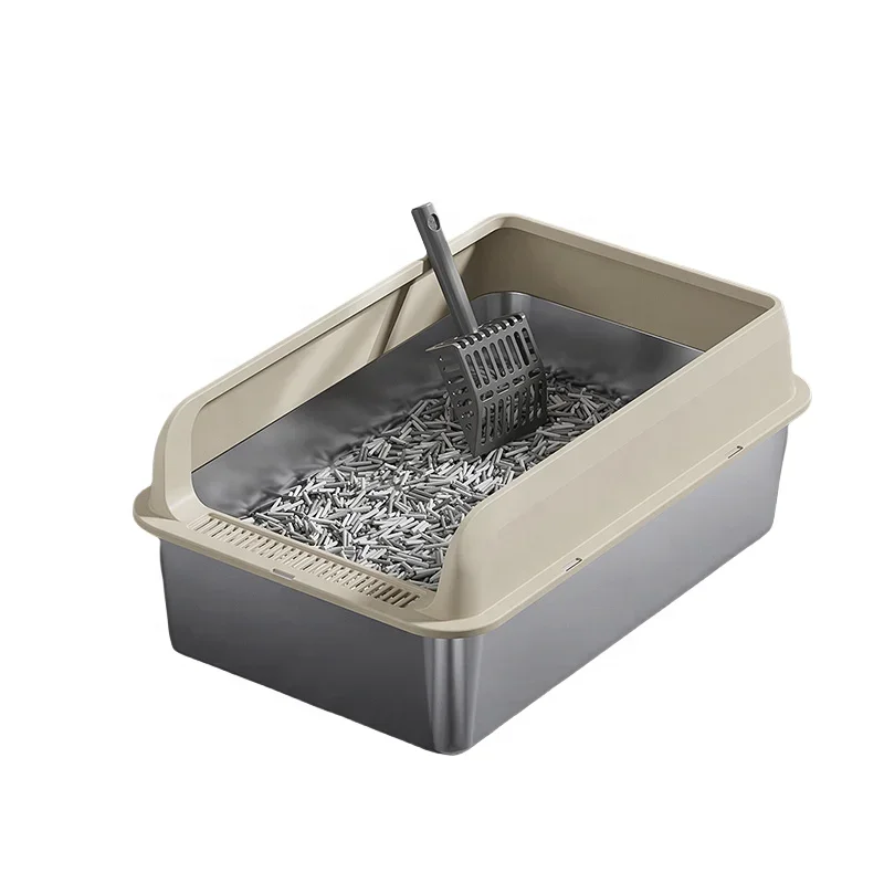 Hot Sales Factory Direct Sales Easy Clean Square Cat Stainless Steel Box
Hot Sales Factory Direct Sales Easy Clean Square Cat Stainless Steel Box