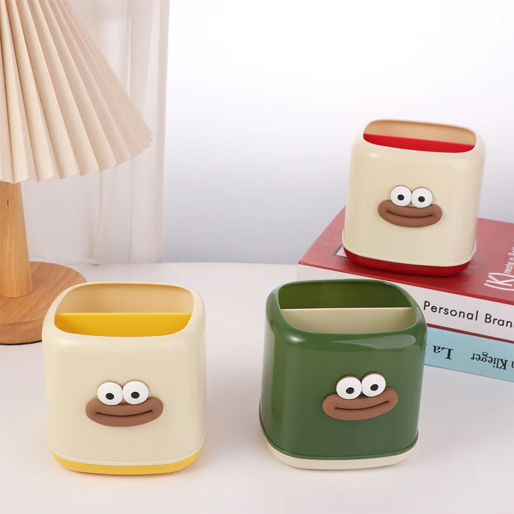 Interesting Student Pen Holder Plastic Multi-function Pencil Storage Box Tabletop Storage Makeup Brush Stationery Organizer
Interesting Student Pen Holder Plastic Multi-function Pencil Storage Box Tabletop Storage Makeup Brush Stationery Organizer