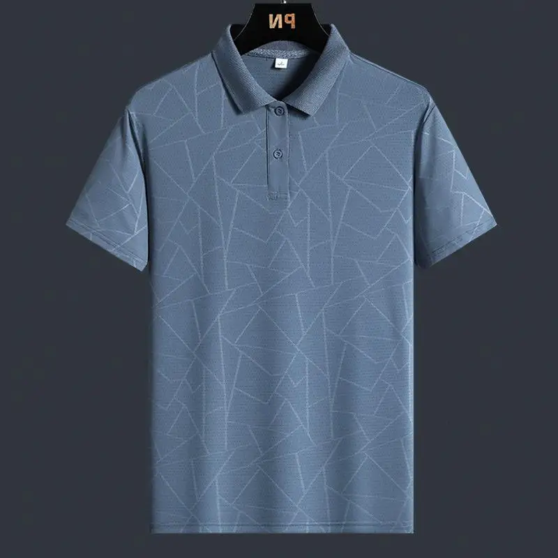 Ice Silk Printed Shirt Short Sleeve Turn-down Collar Dad Summer Fashion Middle-aged And Elderly Clothing Half Sleeve T-s...
Ice Silk Printed Shirt Short Sleeve Turn-down Collar Dad Summer Fashion Middle-aged And Elderly Clothing Half Sleeve T-s...