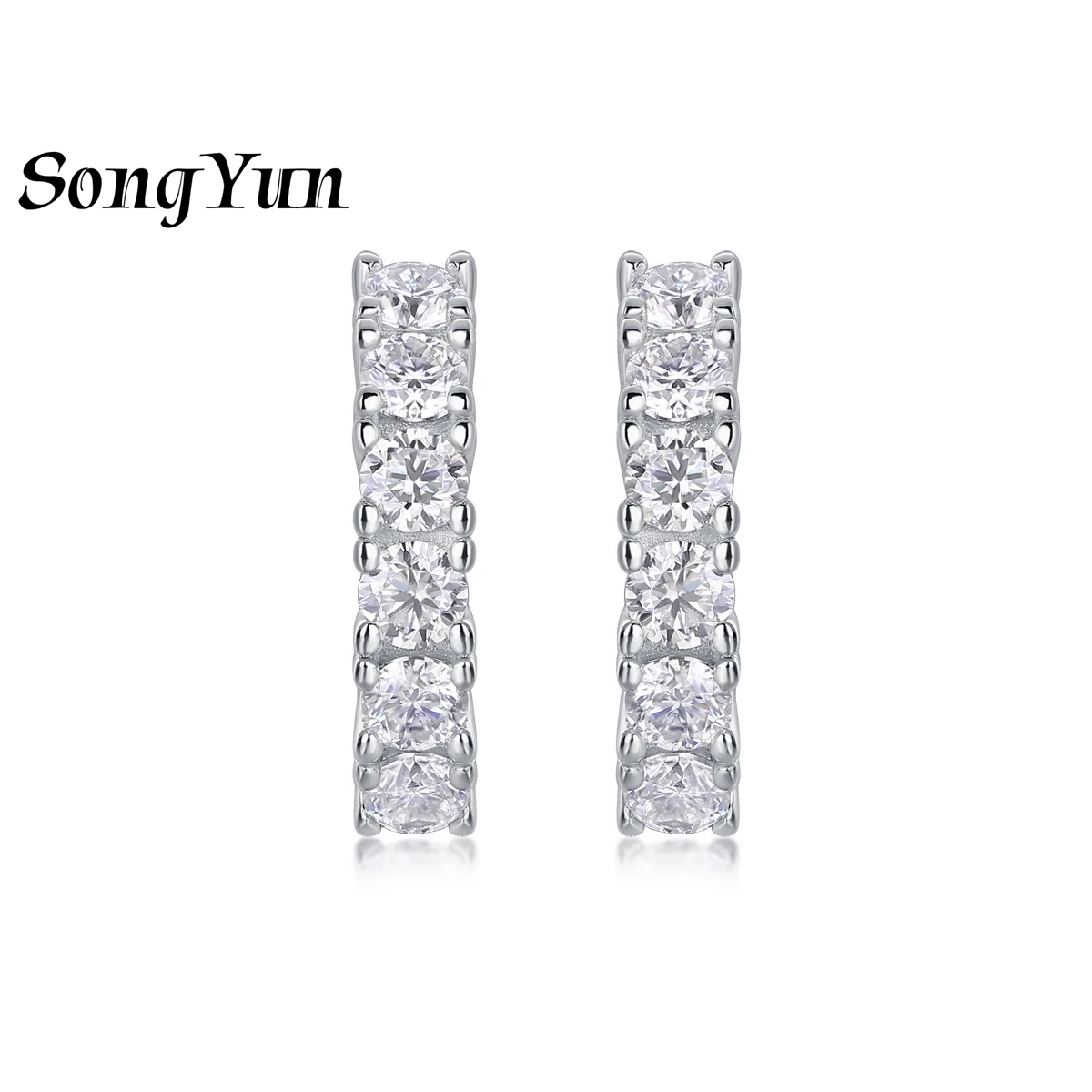 SONGYUN Designer Jewelry 925 Sterling Silver Earrings Moissanite Diamond Drop Daytime for Girls Rhodium Plated SYT Patent Earrin
SONGYUN Designer Jewelry 925 Sterling Silver Earrings Moissanite Diamond Drop Daytime for Girls Rhodium Plated SYT Patent Earrin