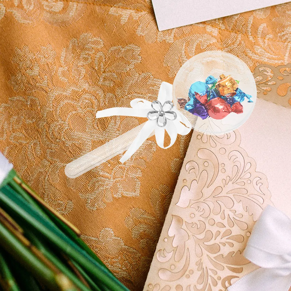 24Pcs Lollipop Shape Clear Candy Containers Small Gift Packaging Boxes for Festivals Valentine's Day Bridal Shower Party Goodies
24Pcs Lollipop Shape Clear Candy Containers Small Gift Packaging Boxes for Festivals Valentine's Day Bridal Shower Party Goodies