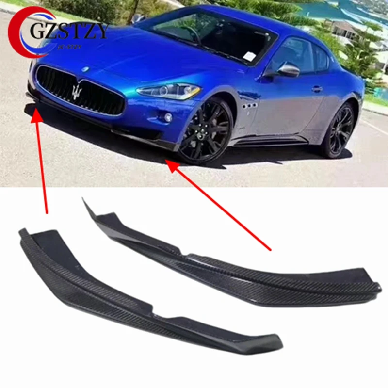 2007-2014 For Maserati Gran Turismo GT GTS 2pcs/set Carbon Fiber Car Front Bumper Spoiler Lip Spoiler Side Aprons
2007-2014 For Maserati Gran Turismo GT GTS 2pcs/set Carbon Fiber Car Front Bumper Spoiler Lip Spoiler Side Aprons