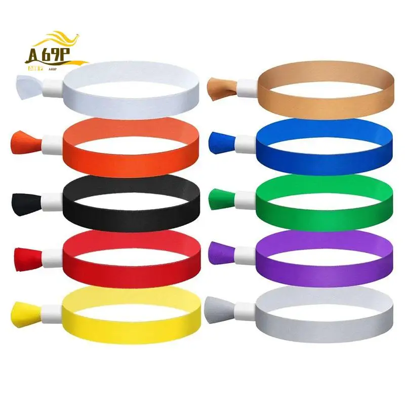 A69P-100 Pcs Cloth Event Wristbands, Event Wristbands, Colorful Wrist Bands For Events, For Lightweight Concert Wrist Strap
A69P-100 Pcs Cloth Event Wristbands, Event Wristbands, Colorful Wrist Bands For Events, For Lightweight Concert Wrist Strap