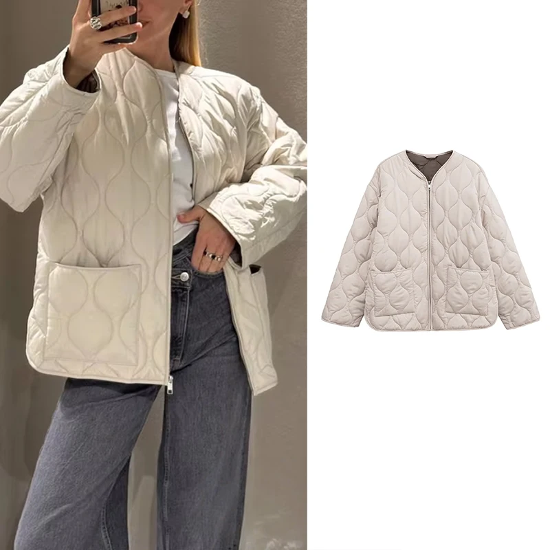 Women's Jackets Autumn 2025 New Chic Street Warm Coats Women's Fashion Loose Elegant Joker Autumn Travel Long Sleeve Outerwear
Women's Jackets Autumn 2025 New Chic Street Warm Coats Women's Fashion Loose Elegant Joker Autumn Travel Long Sleeve Outerwear