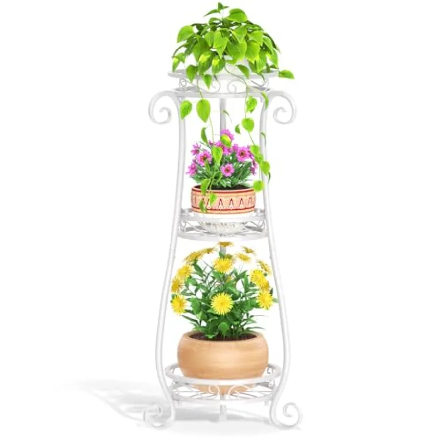 Metal Plant Stand for Multiple Large Planters Indoor Outdoor Organizer, Heavy Duty Tall Flower Stand for Corner Patio Bathroom
Metal Plant Stand for Multiple Large Planters Indoor Outdoor Organizer, Heavy Duty Tall Flower Stand for Corner Patio Bathroom