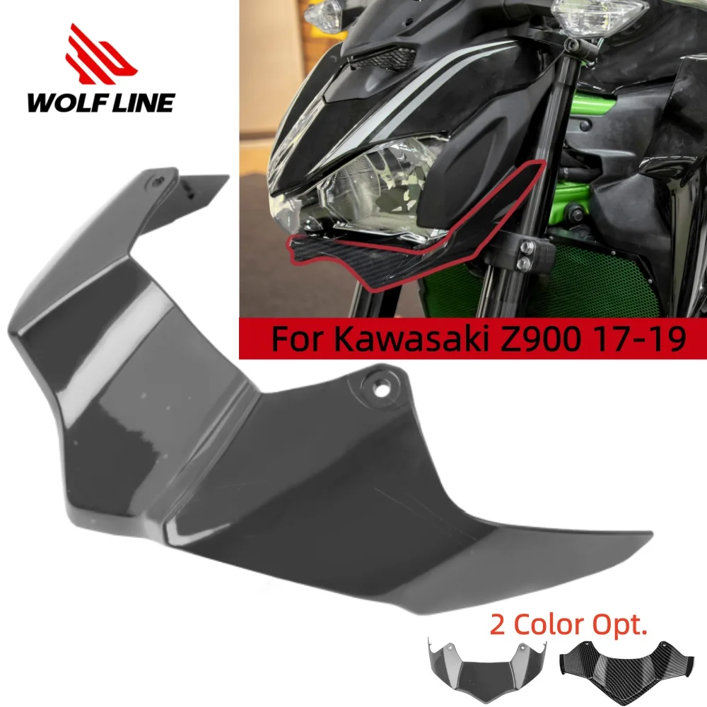 Wolfline Z900 Motorcycle Front Fairing Winglet Aerodynamic Wing Guard for Kawasaki Z 900 2017-2019 Headlight Lower Fairings Cowl
Wolfline Z900 Motorcycle Front Fairing Winglet Aerodynamic Wing Guard for Kawasaki Z 900 2017-2019 Headlight Lower Fairings Cowl