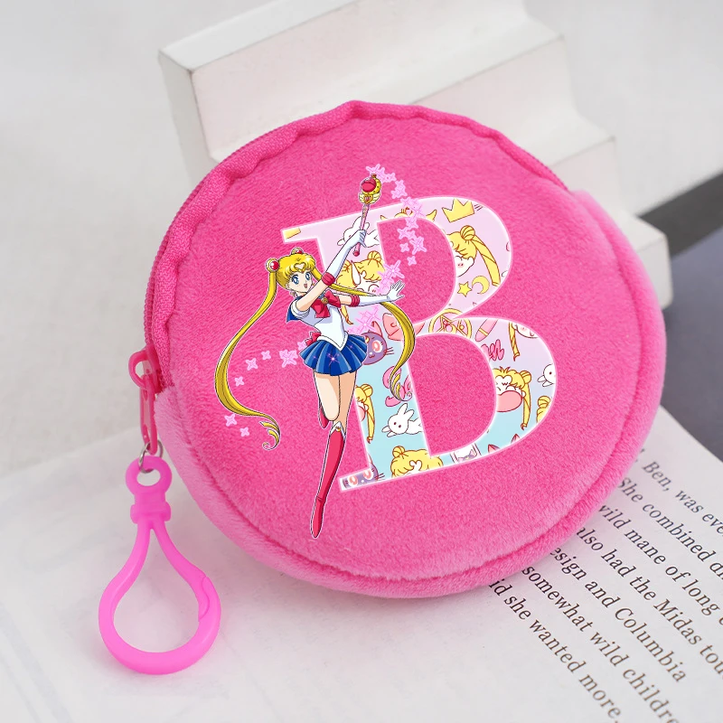 Sailor Moons Coin Purse Keychains New Kids Cute Letter A-Z Wallet Key Ring Girls School Travel Money Bag Pendant Children Gift
Sailor Moons Coin Purse Keychains New Kids Cute Letter A-Z Wallet Key Ring Girls School Travel Money Bag Pendant Children Gift