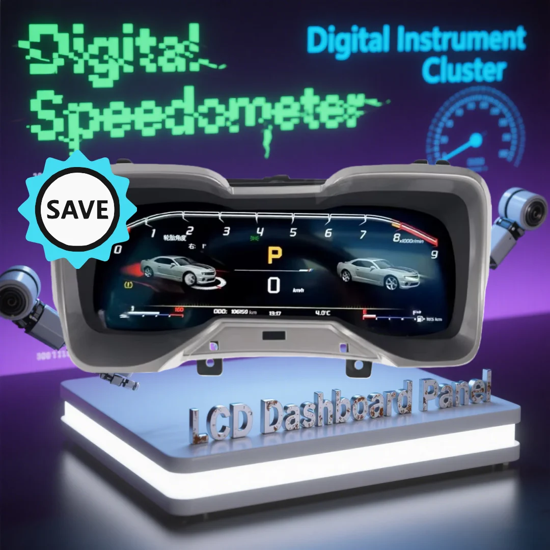 12,3-дюймовый автомобильный ЖК-цифровой кластер для Chevrolet Camaro 2010-2015, виртуальные спидомеры, плеер на приборной панели, обновление приборной панели
12,3-дюймовый автомобильный ЖК-цифровой кластер для Chevrolet Camaro 2010-2015, виртуальные спидомеры, плеер на приборной панели, обновление приборной панели