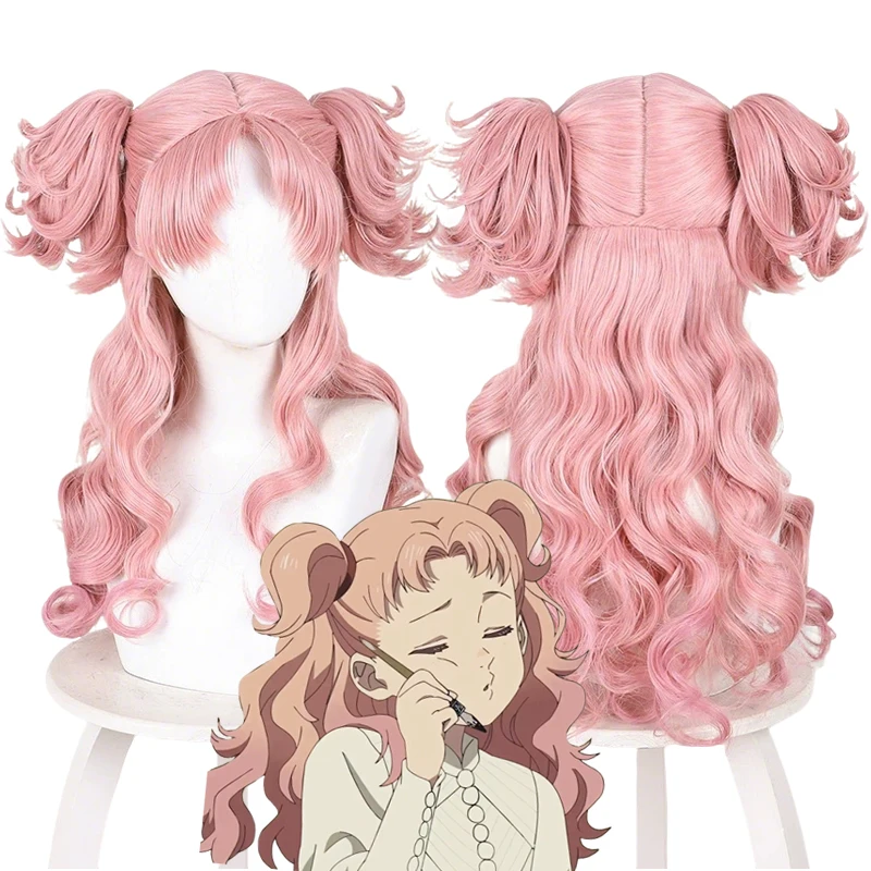 Anime Witch Hat Atelier Tetia Cosplay Wig Tongari Boushi no Atelier Women Pink Long Curly Hair Heat Resistant Synthetic Full Wig
Anime Witch Hat Atelier Tetia Cosplay Wig Tongari Boushi no Atelier Women Pink Long Curly Hair Heat Resistant Synthetic Full Wig
