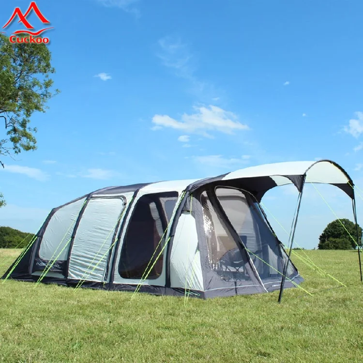 Hot sale!5-6 Man Leisure/Camping Tent with 4 Room and Pavilion China Luxurious Inflatable Tents
Hot sale!5-6 Man Leisure/Camping Tent with 4 Room and Pavilion China Luxurious Inflatable Tents