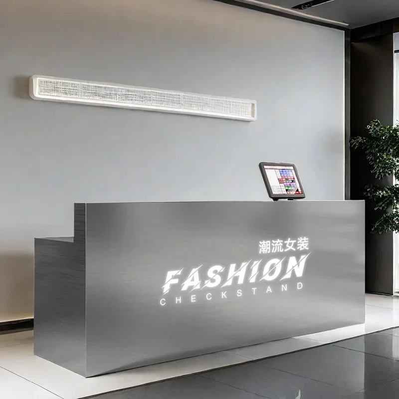 Supermarket Counter Table Luxurious Office Desk Minimalist Church Pulpito Pink Reception Elegant Atelier Bureau Home Bar Bank
Supermarket Counter Table Luxurious Office Desk Minimalist Church Pulpito Pink Reception Elegant Atelier Bureau Home Bar Bank