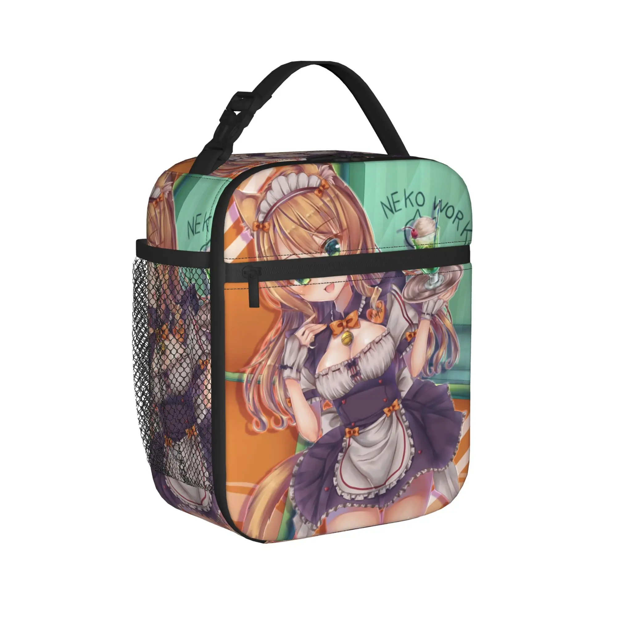Maple Anime Insulated Lunch Bags Thermal Bag Meal Container Nekopara Gir Large Tote Lunch Box Food Storage Bags Beach Picnic
Maple Anime Insulated Lunch Bags Thermal Bag Meal Container Nekopara Gir Large Tote Lunch Box Food Storage Bags Beach Picnic