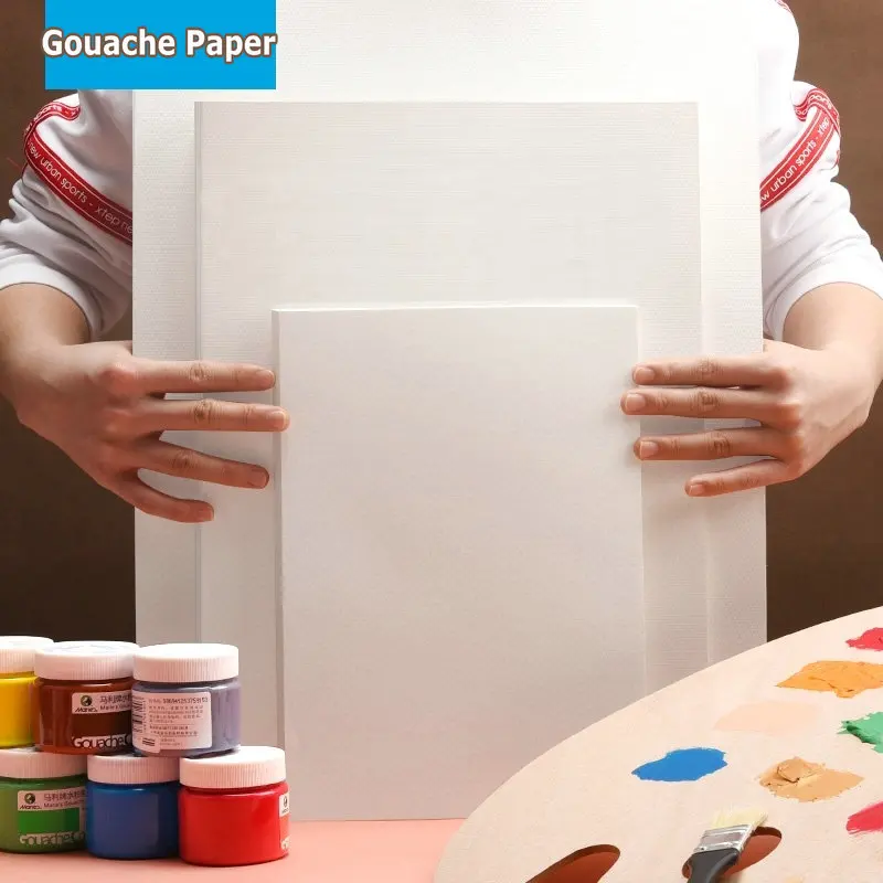 Sketchbook Gouache Paper 160g / 180g Watercolor Paper A3 Gouache Art Paper A4 Drawing Paper For Painting
Sketchbook Gouache Paper 160g / 180g Watercolor Paper A3 Gouache Art Paper A4 Drawing Paper For Painting