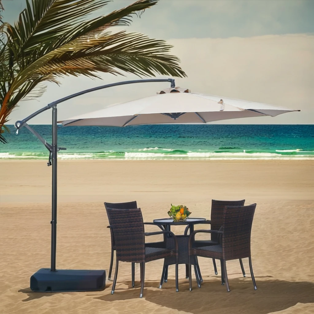 Уличные металлические зонты с подсветкой, ветрозащитные, большие, для сада, с подставкой, современный дизайн, для использования в отелях, Grow Light
Уличные металлические зонты с подсветкой, ветрозащитные, большие, для сада, с подставкой, современный дизайн, для использования в отелях, Grow Light