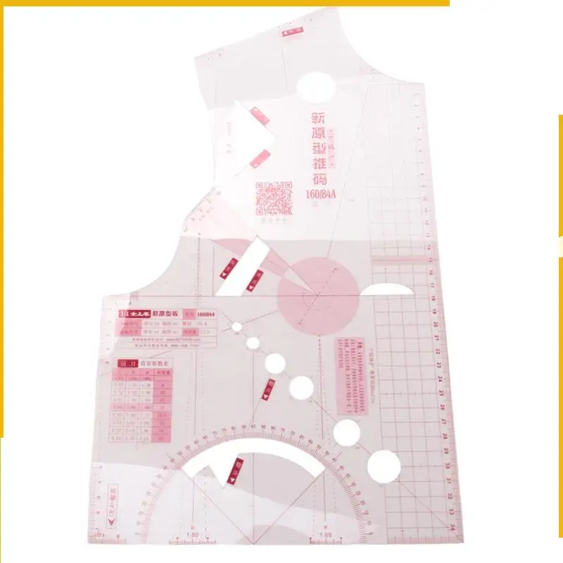 A92P 6X 1:1 Fashion Cloth Design Ruler Crop Mold School Student Teaching Apparel Drawing Template Garment Prototype Ruler
A92P 6X 1:1 Fashion Cloth Design Ruler Crop Mold School Student Teaching Apparel Drawing Template Garment Prototype Ruler