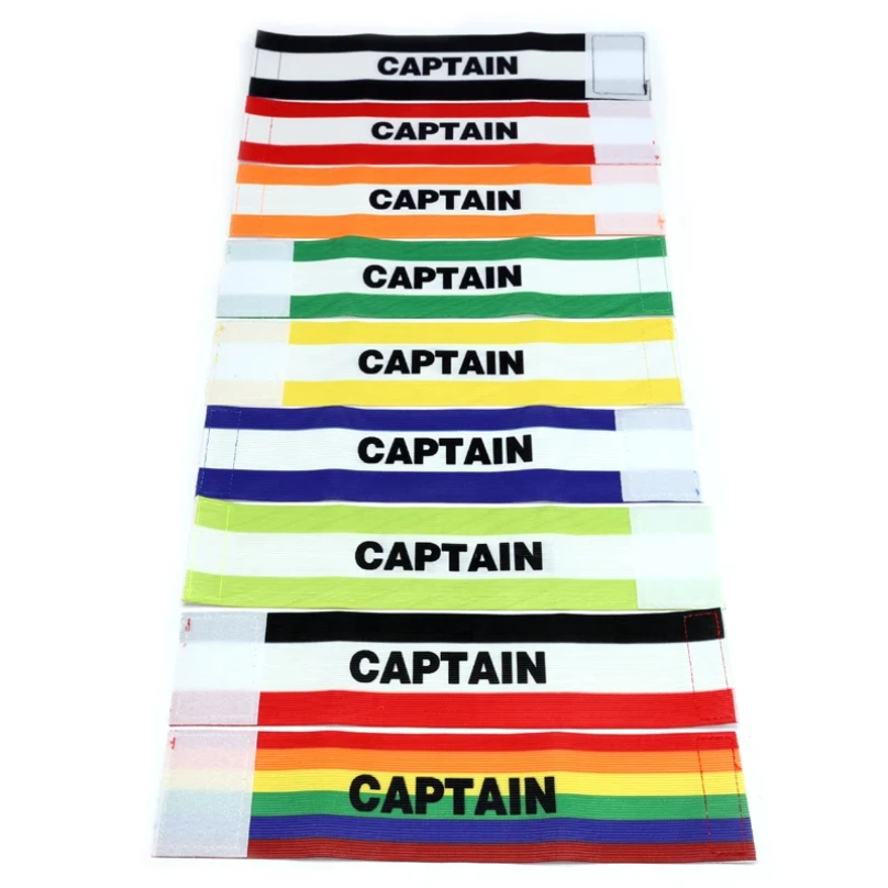 1PC Football Captain Armband Adjustable Sports Captain Armband With CAPTAIN Logo Captain's Armband For Soccer Rugby Basketball
1PC Football Captain Armband Adjustable Sports Captain Armband With CAPTAIN Logo Captain's Armband For Soccer Rugby Basketball