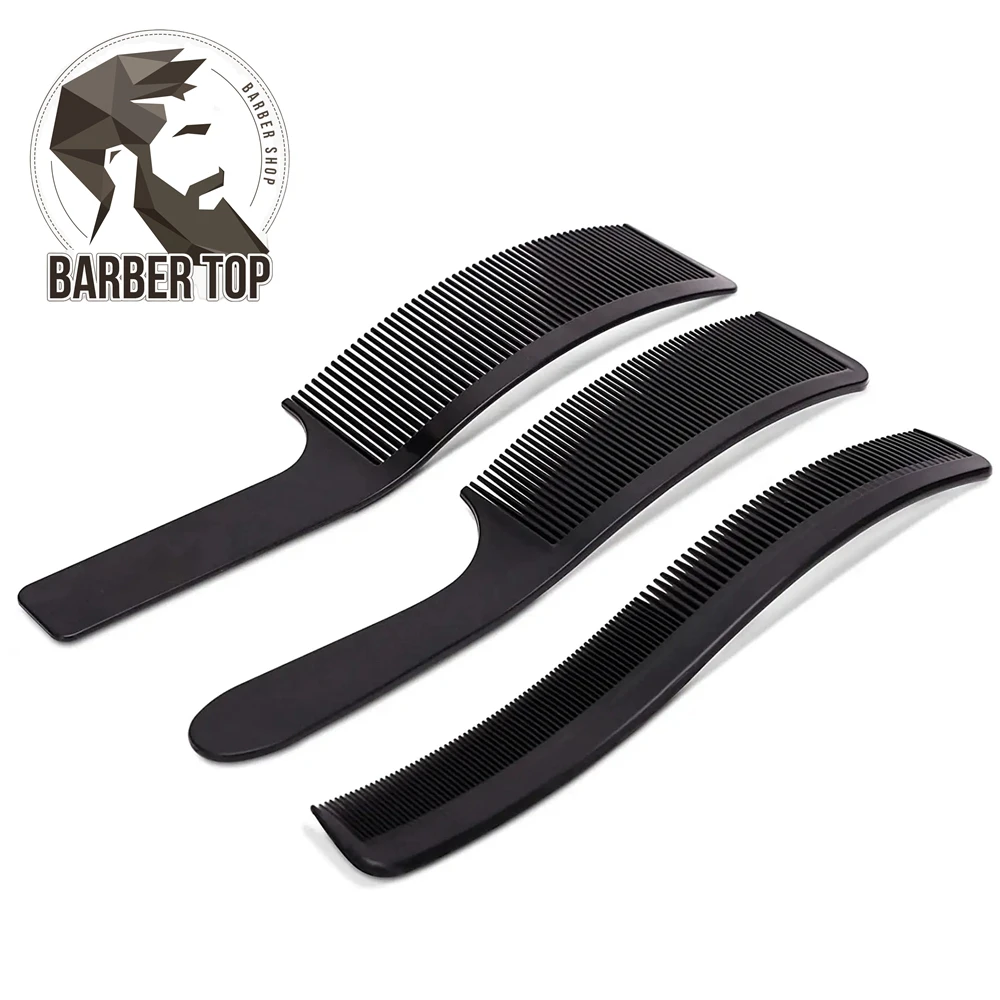 1/3PCS Men's Oil Head Comb Flat Push Cutting Comb Hairdressing Limit Trimming Shape Gradual Comb S Arc Design Comb
1/3PCS Men's Oil Head Comb Flat Push Cutting Comb Hairdressing Limit Trimming Shape Gradual Comb S Arc Design Comb