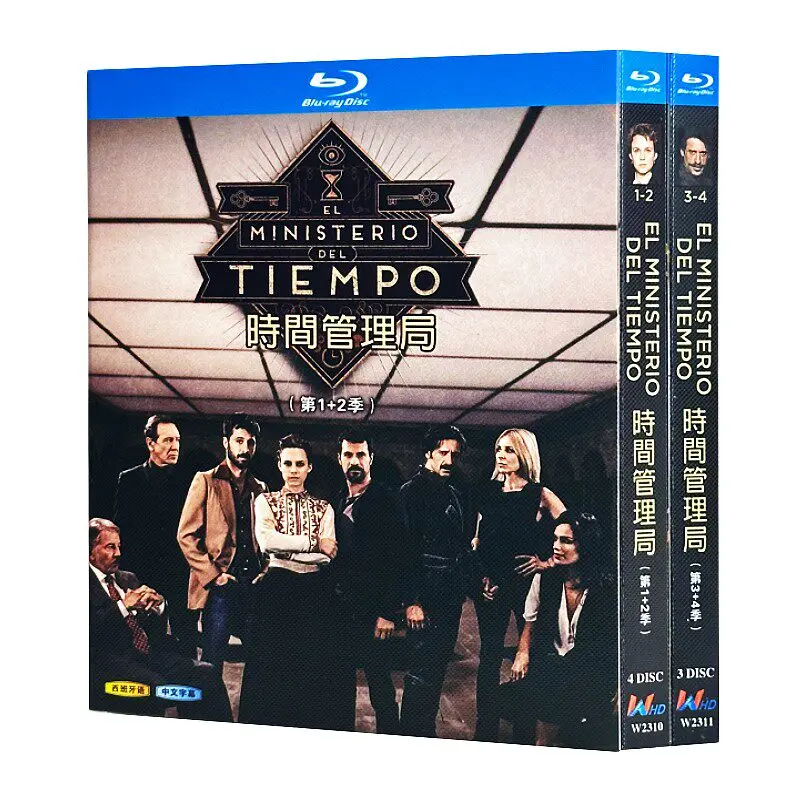 Blu-ray Ultra HD Spanish TV Series Time Administration Seasons 1-4 BD Discs with Chinese Subtitles
Blu-ray Ultra HD Spanish TV Series Time Administration Seasons 1-4 BD Discs with Chinese Subtitles