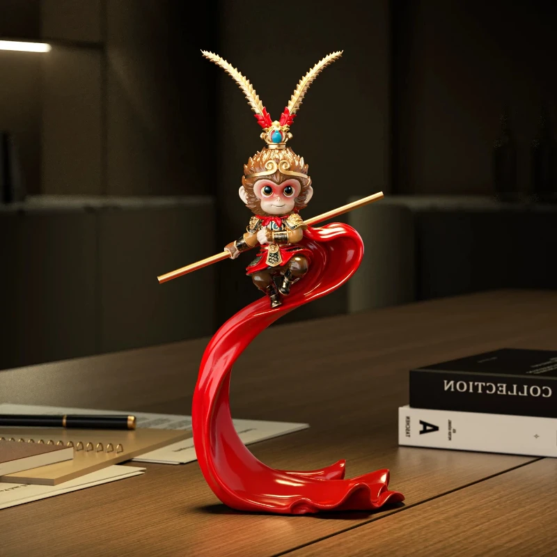 Monkey King Sun Wukong Q Version Journey to the West Action Figure Golden Staff Model Statue for Collection Home Desktop Decor
Monkey King Sun Wukong Q Version Journey to the West Action Figure Golden Staff Model Statue for Collection Home Desktop Decor