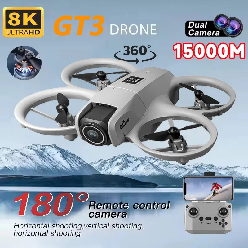 Оригинальный новый мини-дрон GT3 8K HD с двойной камерой, воздушная интеллектуальная антенна для предотвращения препятствий, оптический поток, четырехосный радиоуправляемый дрон
Оригинальный новый мини-дрон GT3 8K HD с двойной камерой, воздушная интеллектуальная антенна для предотвращения препятствий, оптический поток, четырехосный радиоуправляемый дрон