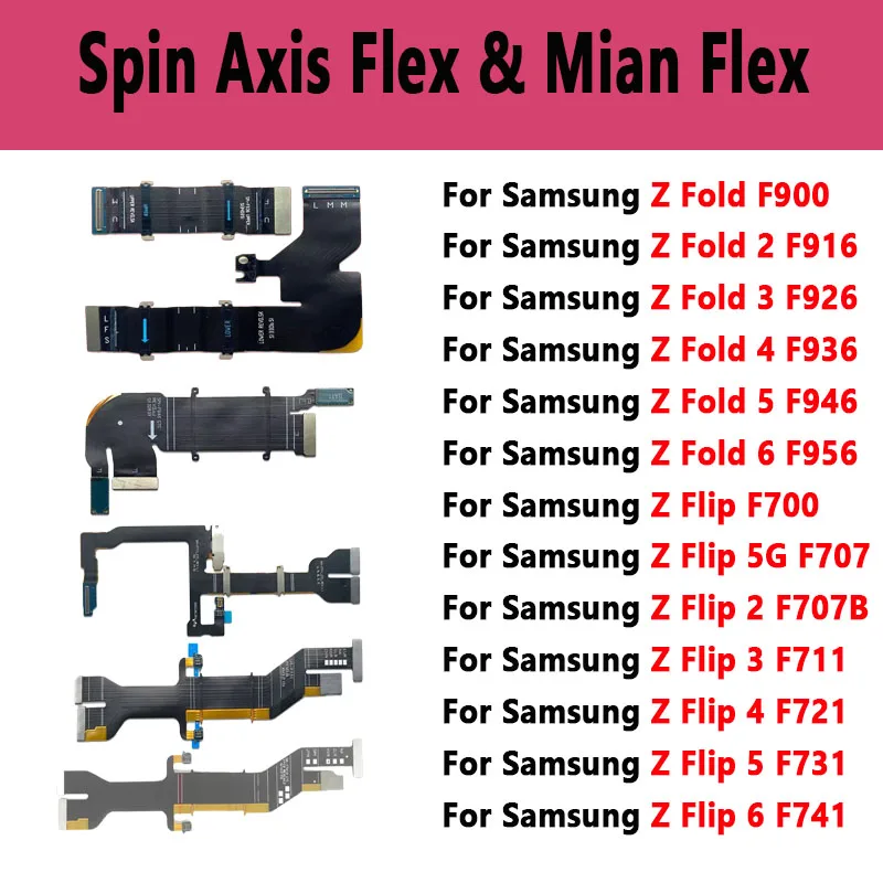 1 шт., гибкий разъем Spin Axis для Samsung Z Fold 1 2 3 4 5 6, разъем для материнской платы, ЖК-дисплей, USB-кабель для Samsung Z Flip 1 2 3 4 5
1 шт., гибкий разъем Spin Axis для Samsung Z Fold 1 2 3 4 5 6, разъем для материнской платы, ЖК-дисплей, USB-кабель для Samsung Z Flip 1 2 3 4 5