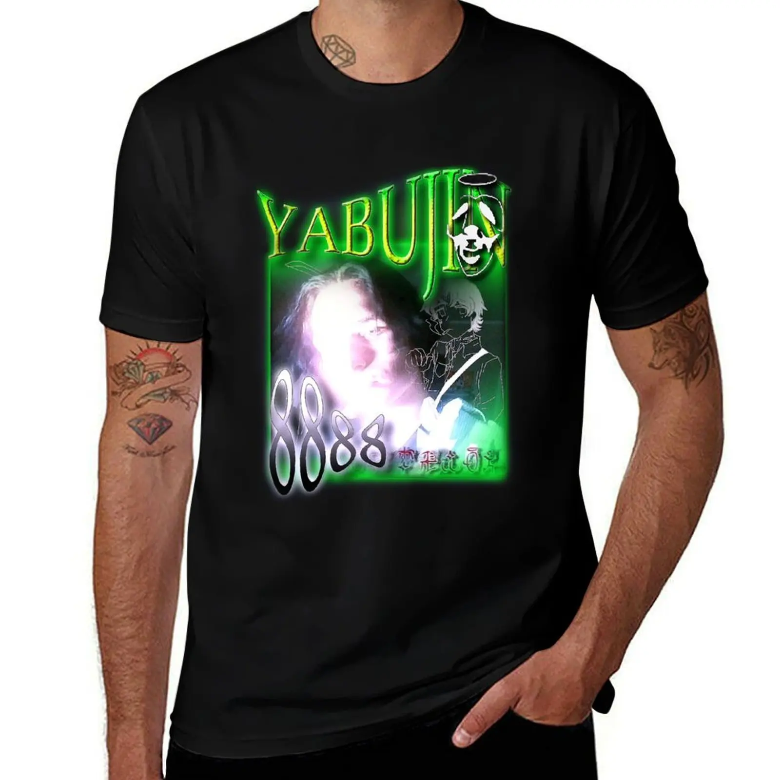 yabujin 8888 original T-Shirt Soft Stretch Short Sleeve Top
yabujin 8888 original T-Shirt Soft Stretch Short Sleeve Top